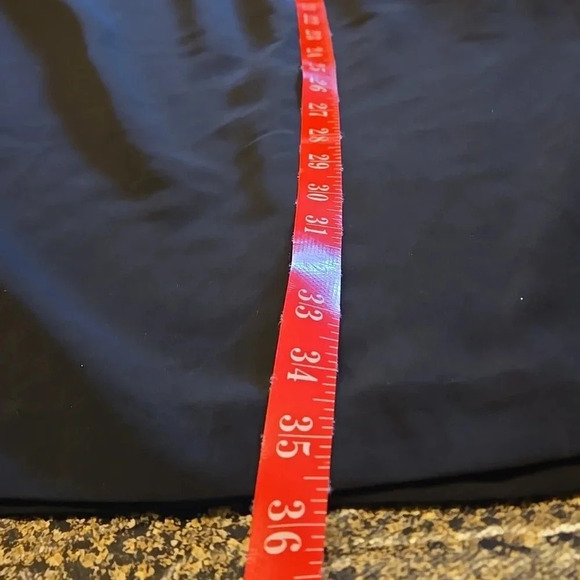 Bedford Fair Lifestyles Vintage 80s 90s Women's 22 Solid Black Maxi Skirt - Picture 10 of 14